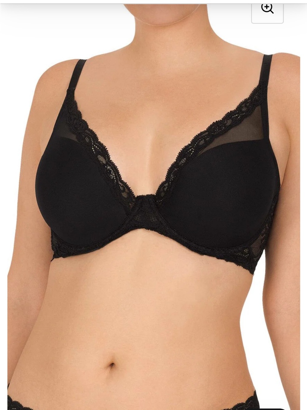 Natori Feathers Plunge Lace Bra